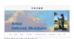 Desktop Screenshot of deborahmcallister.com