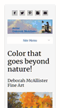 Mobile Screenshot of deborahmcallister.com
